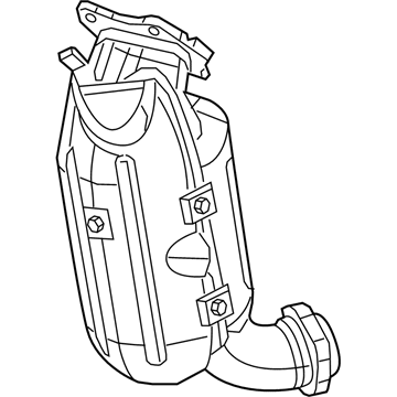 Dodge 68036151AM Catalytic Converter