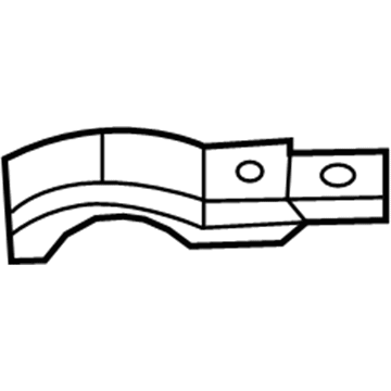 Dodge 68051880AC Cross Over Pipe Bracket