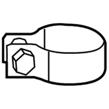 Dodge 4695220AB Cross Over Pipe Clamp