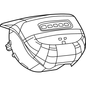 Dodge 7JY67TX7AB Driver Air Bag