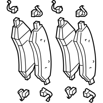 Ram 68520814AC Brake Pads