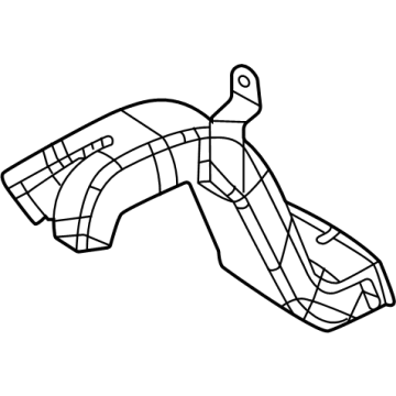 Ram 55056931AB Rear Duct