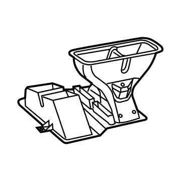 Ram 68050673AA Floor Duct