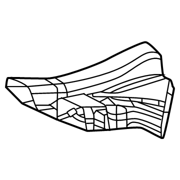 Ram 55111180AB Rear Duct