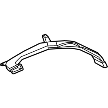 Ram 68050665AA Defroster Duct