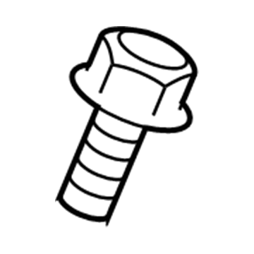 Dodge 6502467 Belt & Retractor Lower Bolt