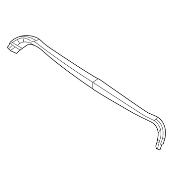 Dodge 1BZ30HDAAB Upper Gate Trim
