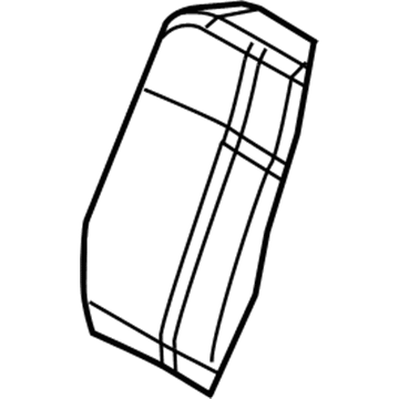 Chrysler 68034076AA Seat Back Pad