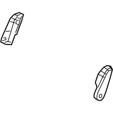 Chrysler 1AA001D5AA Latch Cover