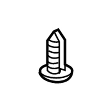 Dodge 5103817AA License Bracket Plug