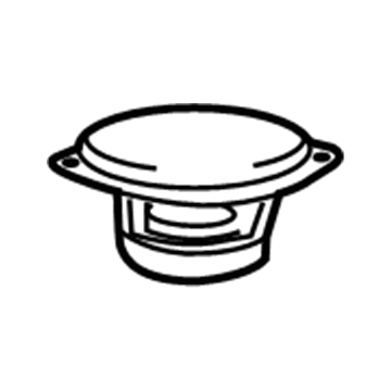 Dodge 68423672AA Instrument Panel Speaker