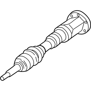 Dodge Dakota Axle Shaft - RL072214AA