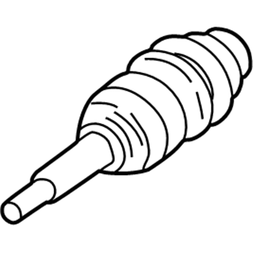 Dodge Durango CV Boot - 4883327