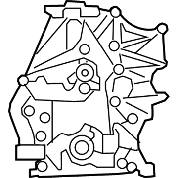 Dodge 68262818AA Timing Cover