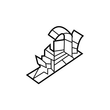 Dodge 68606908AA Front Sill Plate Fastener