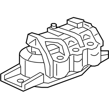 Dodge 68054791AB Side Mount