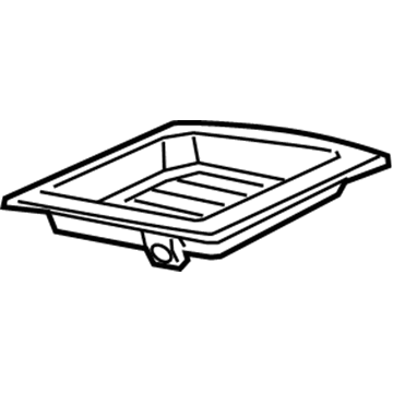 Dodge 68067766AA Console Assembly Mat