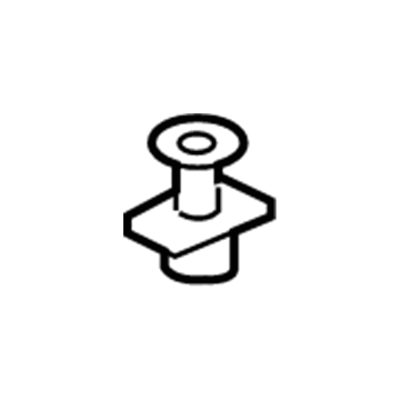 Jeep 4814094 Release Cable Clip