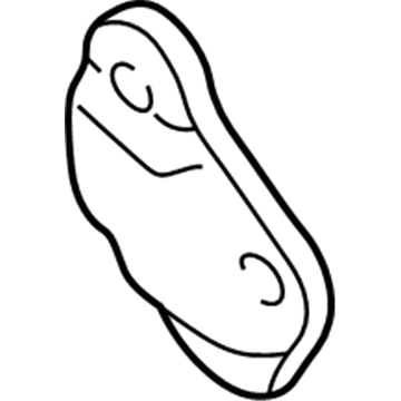 Dodge 4792578AA Tension Pulley Bracket