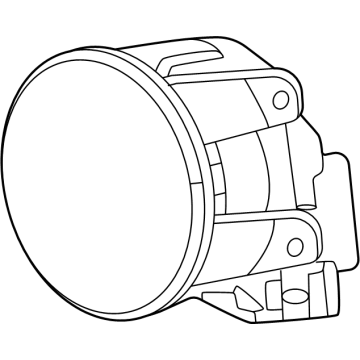Ram 68527254AA Fog Lamp Assembly