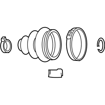 Dodge 5142216AA Inner Boot