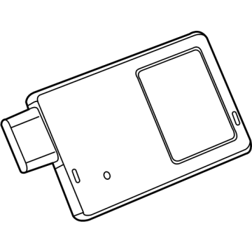 Jeep 68456535AA Blind Spot Radar