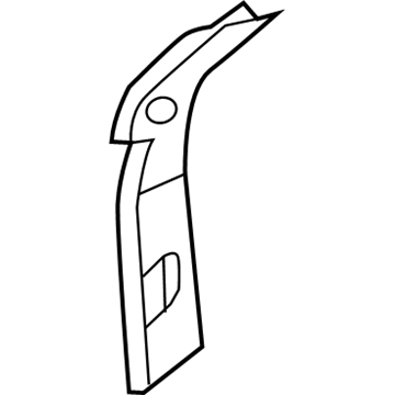 Mopar 55364515AB Inner Reinforcement, Rear Lower Driver Side