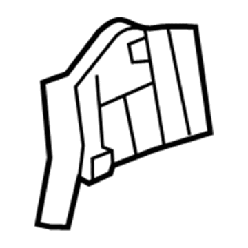 Dodge 55362286AB Striker Reinforcement