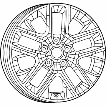 Chrysler 6TR01AAAAA Wheel, Alloy