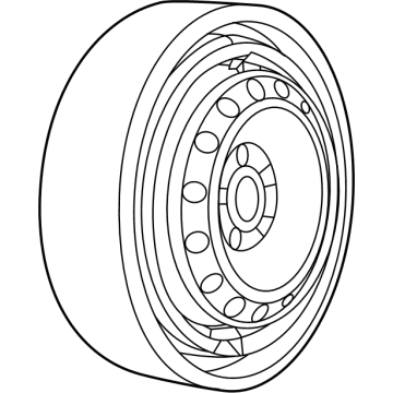 Chrysler 6509769AA Wheel Nut
