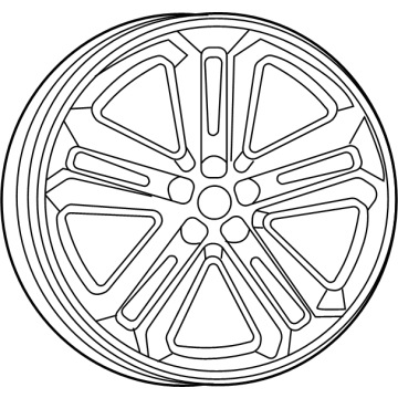 Chrysler 7BE53LS1AA Wheel, Alloy