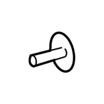 Dodge 1AS62DX9AA Dash Panel Plug