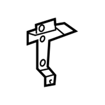 Dodge 5124627AA Upper Dash Panel Lower Bracket