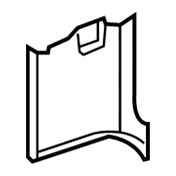 Dodge 5104266AA Cowl Side Panel