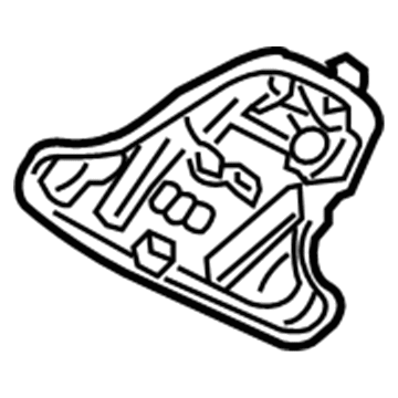 Mopar 55361301AA Lamp Bracket
