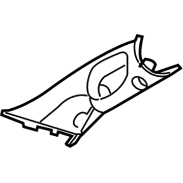 Ram 5JJ88BD1AB Windshield Pillar Trim