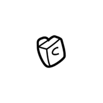 Dodge MU480007 License Bracket Grommet