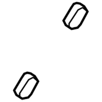 Chrysler 5105110AB Rear Insulator