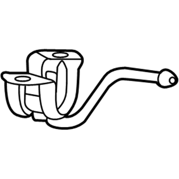 Ram 2500 Sway Bar Bracket - 68206864AA