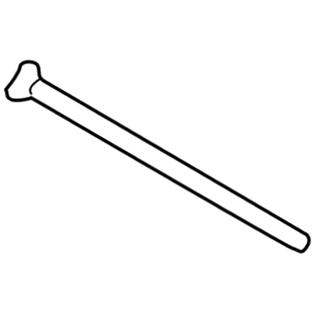 Mopar 6505535AB Headlamp Assembly Screw, Inner