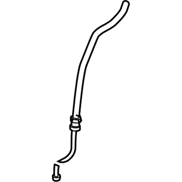 Dodge 68164575AA Lower Pressure Hose