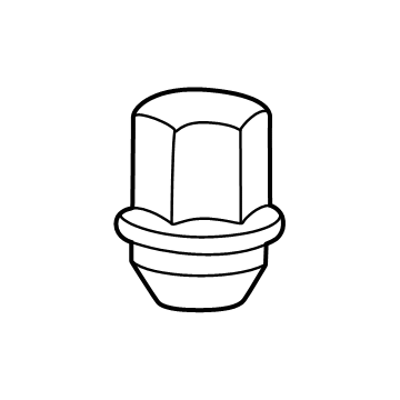 Ram 6509422AA Wheel Nut