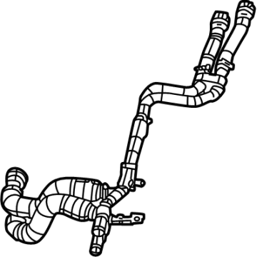 Jeep 68402134AD Water Feed Tube