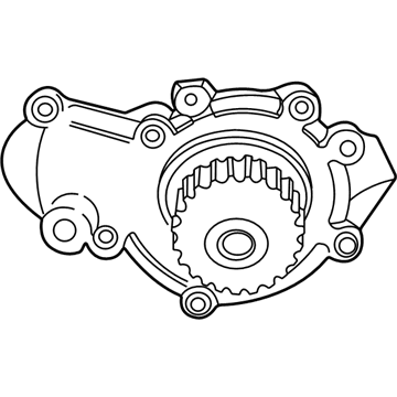 Jeep 4694307AF Water Pump Assembly