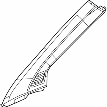 Ram 7JQ48LA6AA Windshield Pillar Trim