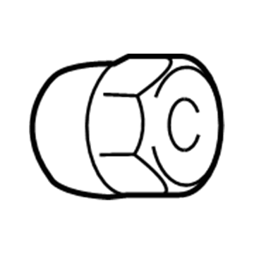 Dodge 56053037AB TPMS Sensor Nut