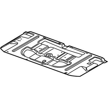 Ram Floor Pan - 5109033AE