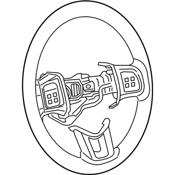 Dodge Charger Steering Wheel - 1UV791X9AB