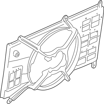 Chrysler MR373149 Shroud
