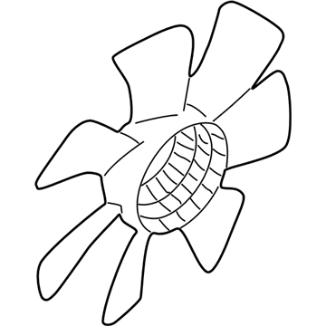 Chrysler MR373109 Fan Blade